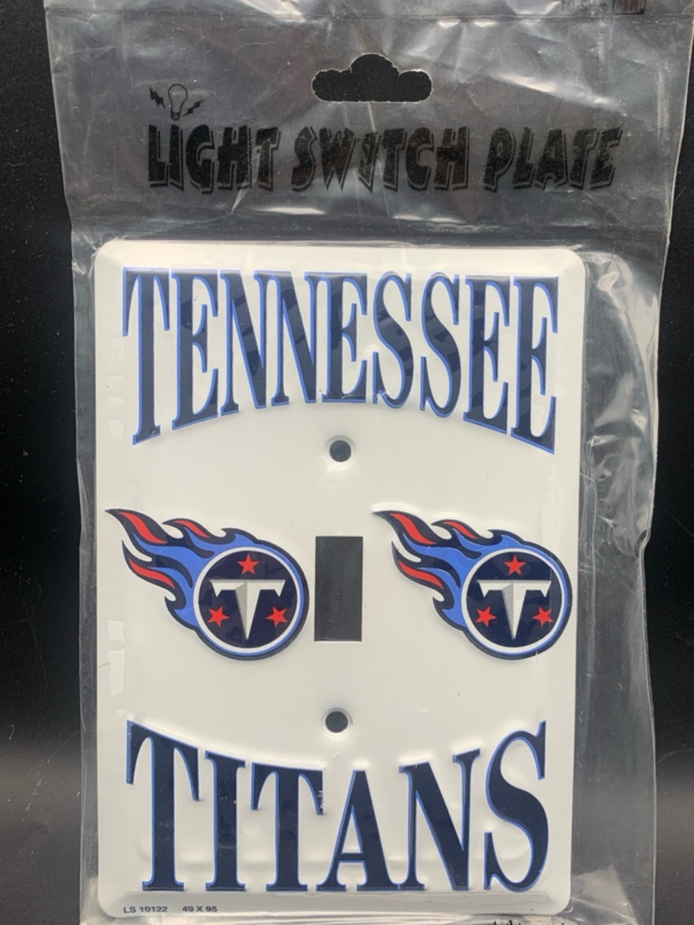 New Light Switch Plate SIgn Tennessee Titans Football Officially Licensed